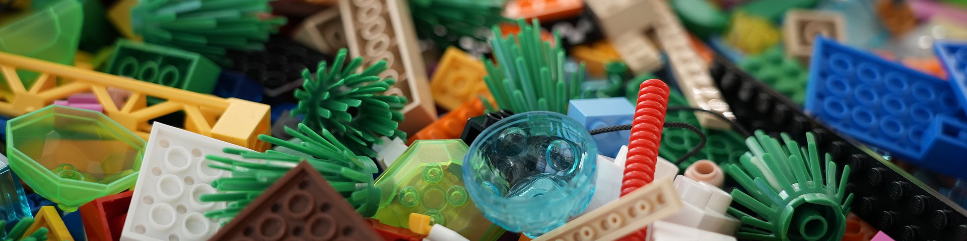 Bild mit Legosteinen